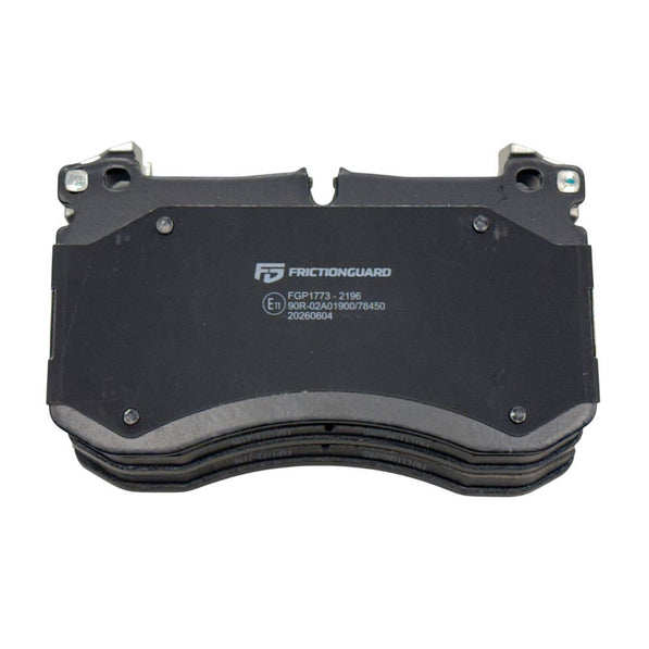 FRICTIONGUARD REAR BRAKE PAD FOR PORSCHE 2018-ON | OEM 9Y0698451D, 9GT698451P
