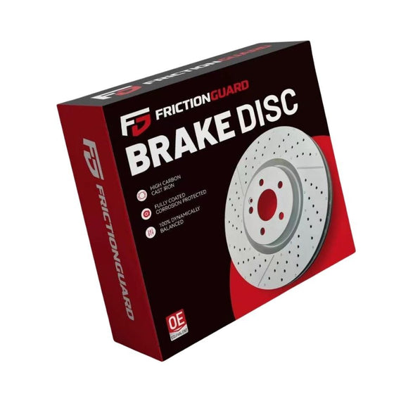 FRICTIONGUARD REAR BRAKE DISC FOR MERCEDES-BENZ 2011-2019 | OEM 1664230512