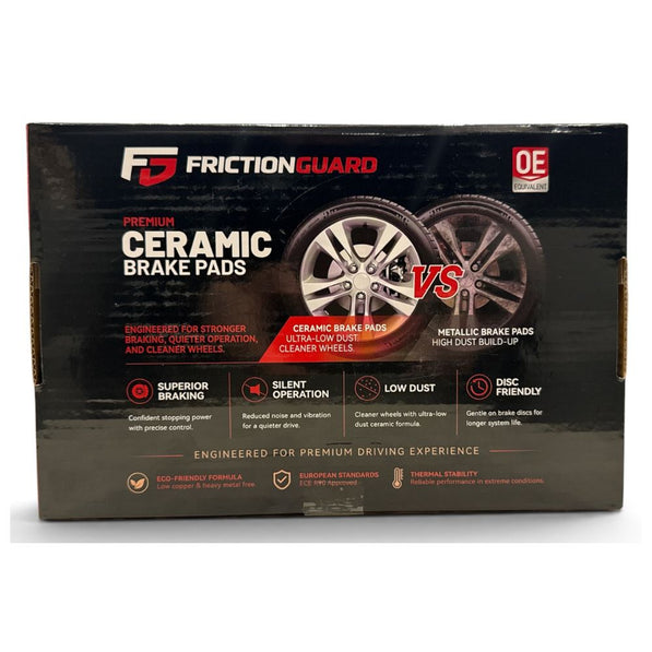FrictionGuard Front Brake Pad For Audi 2000-2008 - product image 5